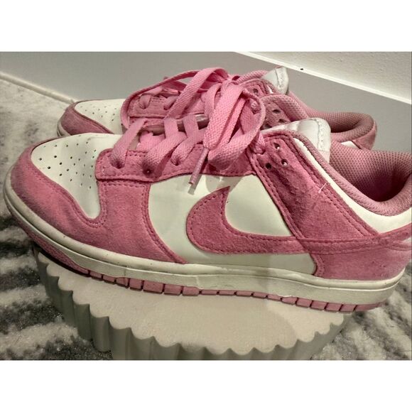 Converse Women's Dunk Low Next Nature Pink Rise Sail Sneakers Shoes Size 8 - Picture 5 of 9